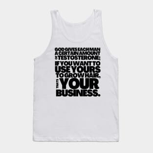 Funny Bald Man Gifts for Bald Husband Tank Top